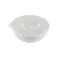 Shallow Round Bottom Porcelain Evaporating Basin: 107ml - Pack of 5